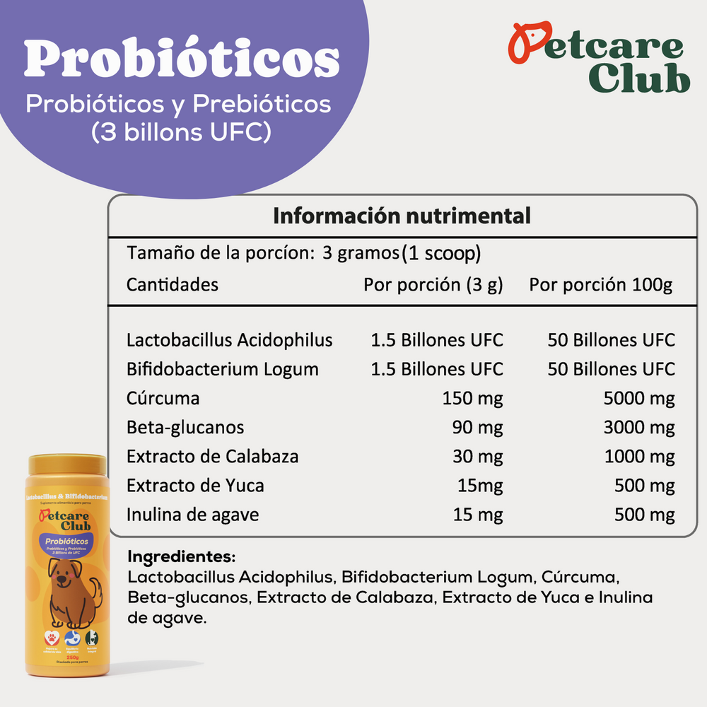 Probióticos - Pre & Pro 3 Billions.